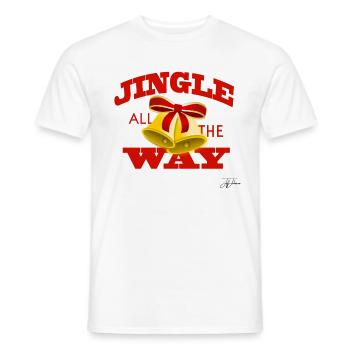 Christmas Christmas Christmas Christmas X-Mas - Men's T-Shirt - white - Front - AI Model Male 178 dark (178cm)