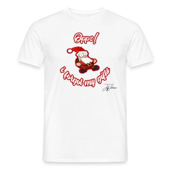 Christmas Christmas X-Mas - Men's T-Shirt - white - Front - AI Model Male 178 dark (178cm)