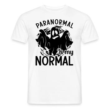 Geisterjäger Paranormal Geisterjagd Geschenkidee - Männer T-Shirt - Weiß - Vorne - AI Model Male 178 dark (178cm)