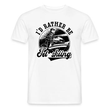 Jetski Urlaub Meer Sommer Wassersport Geschenkidee - Männer T-Shirt - Weiß - Vorne - AI Model Male 178 dark (178cm)