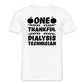 Nephrology Dialysis Dialysis Technician Gift Idea - Men's T-Shirt - white - Front - AI Model Male 178 dark (178cm)
