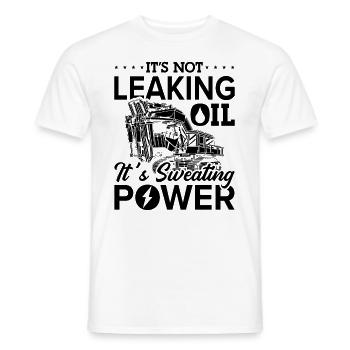 Conducteur de pelle Chantier de construction de pelle Pelles Idée cadeau - T-shirt homme - blanc - Devant - AI Model Male 178 dark (178cm)