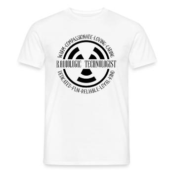 Radiologie Röntgentechniker Rad Tech Geschenkidee - Männer T-Shirt - Weiß - Vorne - AI Model Male 178 dark (178cm)