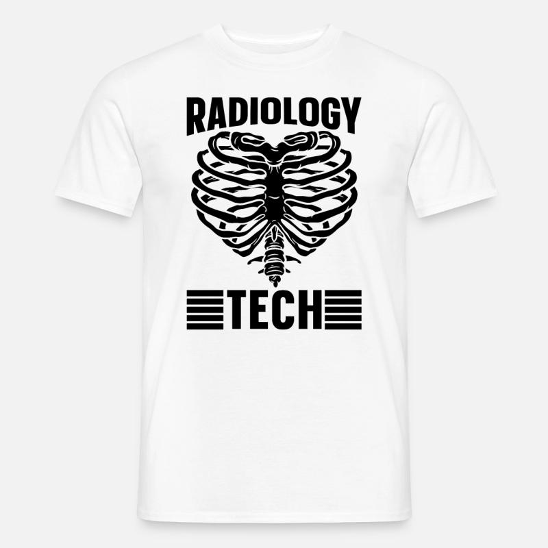 Radiologie Rad Techs Röntgentechniker Geschenkidee - Männer T-Shirt - Weiß