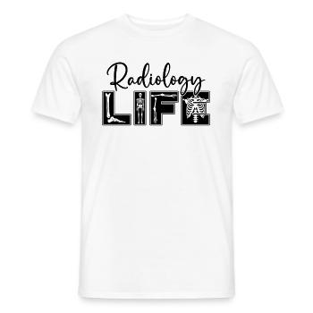 Rad Tech Radiologie Röntgentechniker Geschenkidee - Männer T-Shirt - Weiß - Vorne - AI Model Male 178 dark (178cm)