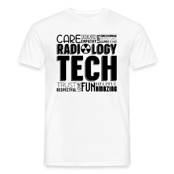 Röntgentechniker Krankenhaus Coole Geschenkidee - Männer T-Shirt - Weiß - Vorne - AI Model Male 178 dark (178cm)
