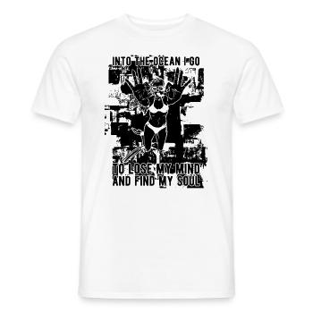 Plongée en apnée Apnée Apnée Idée cadeau - T-shirt homme - blanc - Devant - AI Model Male 178 dark (178cm)