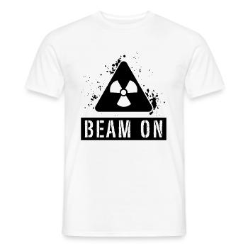 Beam On Rad Tech Radiologist Radiology X-Ray Xray - Men's T-Shirt - white - Front - AI Model Male 178 dark (178cm)