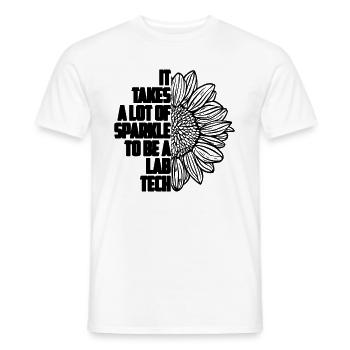 It Take A Lot Lab Scientist Laboratory Technician - Männer T-Shirt - Weiß - Vorne - AI Model Male 178 dark (178cm)