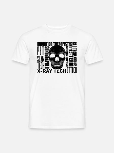Radiologie Röntgentechniker Krankenhaus Sprüche - Männer T-Shirt - Weiß