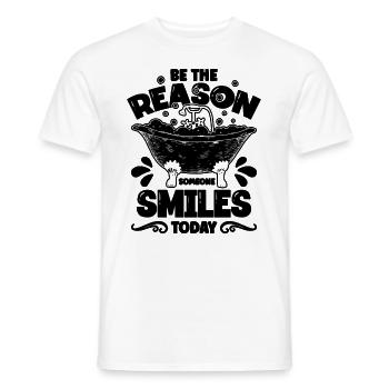 Be The Reason Someone Soapmaking Soaper Soap Maker - Männer T-Shirt - Weiß - Vorne - AI Model Male 178 dark (178cm)
