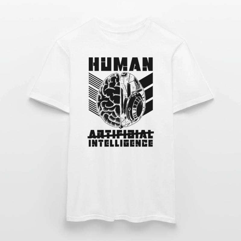 Human Artificial Intelligence Technology Robotics Men's T-Shirt