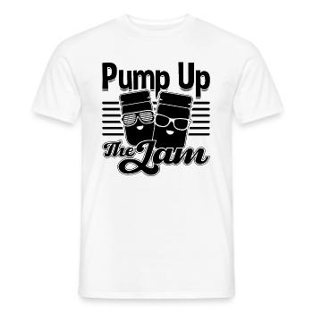 Pompez la confiture Canning aime Homesteader Canner - T-shirt homme - blanc - Devant - AI Model Male 178 dark (178cm)