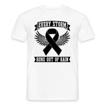 Every Storm Runs Awareness Mental Health Advocate - Männer T-Shirt - Weiß - Vorne - AI Model Male 178 dark (178cm)