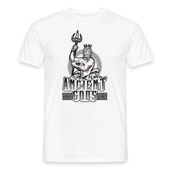 Anciens dieux Mythologie Dieux Mythologie grecque Amoureux - T-shirt homme - blanc - Devant - AI Model Male 178 dark (178cm)