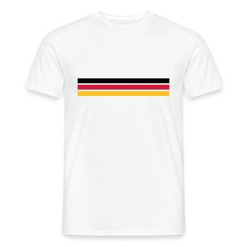 Germany - T-shirt homme - blanc - Devant - AI Model Male 178 dark (178cm)