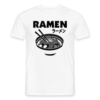 Ramen - Männer T-Shirt - Weiß - Vorne - AI Model Male 178 dark (178cm)