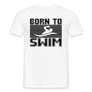 Nager - T-shirt homme - blanc - Devant - AI Model Male 178 dark (178cm)