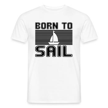 Voile - T-shirt homme - blanc - Devant - AI Model Male 178 dark (178cm)