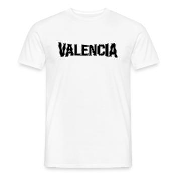 Valence - T-shirt homme - blanc - Devant - AI Model Male 178 dark (178cm)