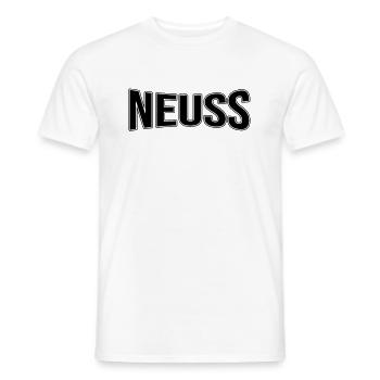 Neuss - Männer T-Shirt - Weiß - Vorne - AI Model Male 178 dark (178cm)
