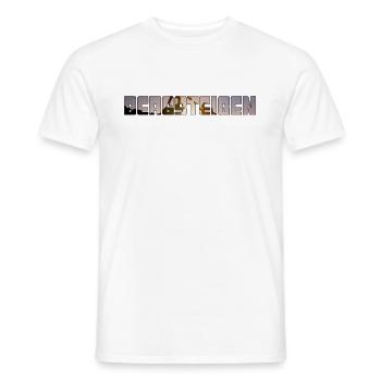 bergsteigen - Männer T-Shirt - Weiß - Vorne - AI Model Male 178 dark (178cm)