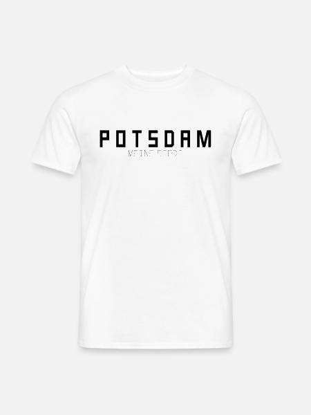 Potsdam Meine Stadt - Männer T-Shirt - Weiß