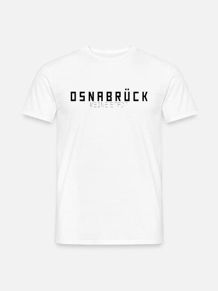 Osnabrück Meine Stadt - Männer T-Shirt - Weiß
