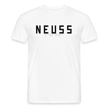Neuss Ma ville - T-shirt homme - blanc - Devant - AI Model Male 178 dark (178cm)