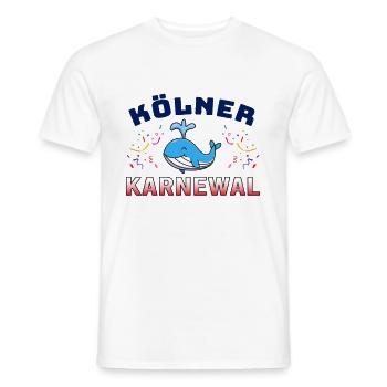Carnaval de CologneCarnavalWAL - T-shirt homme - blanc - Devant - AI Model Male 178 dark (178cm)