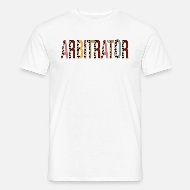 Arbitrator - Men's T-Shirt - white