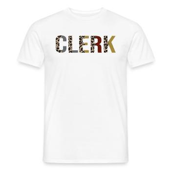 Angestellter - Männer T-Shirt - Weiß - Vorne - AI Model Male 178 dark (178cm)