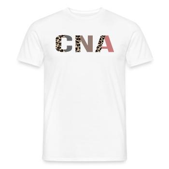 Cna - Men's T-Shirt - white - Front - AI Model Male 178 dark (178cm)