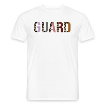 Guard - Men's T-Shirt - white - Front - AI Model Male 178 dark (178cm)