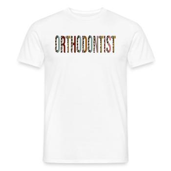 Orthodontist - Men's T-Shirt - white - Front - AI Model Male 178 dark (178cm)