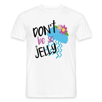 Ne soyez pas si gelée Citations - T-shirt homme - blanc - Devant - AI Model Male 178 dark (178cm)