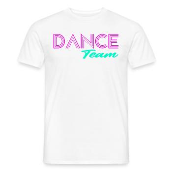 Dance - Männer T-Shirt - Weiß - Vorne - AI Model Male 178 dark (178cm)