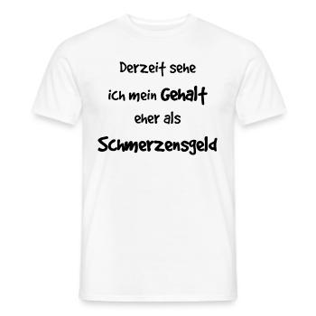 Arbeit Job Kollegen Spruch lustig Geschenkidee - Männer T-Shirt - Weiß - Vorne - AI Model Male 178 dark (178cm)