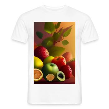 Fruit - T-shirt homme - blanc - Devant - AI Model Male 178 dark (178cm)