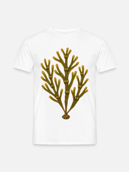 Blasenbruch in einer Gezeitenströmung - Männer T-Shirt - Weiß