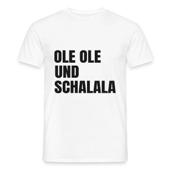 Fußball - Männer T-Shirt - Weiß - Vorne - AI Model Male 178 dark (178cm)
