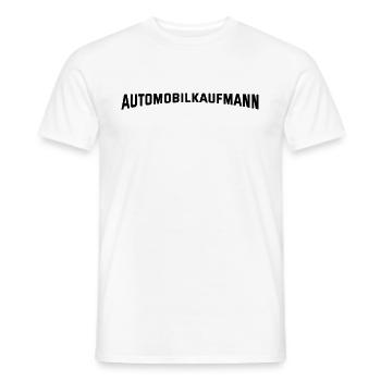 Automotive salesman - Men's T-Shirt - white - Front - AI Model Male 178 dark (178cm)