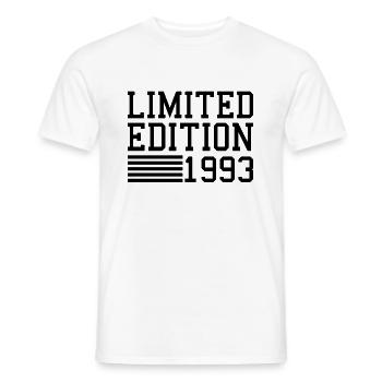 Édition limitée anniversaire 1993 - T-shirt homme - blanc - Devant - AI Model Male 178 dark (178cm)