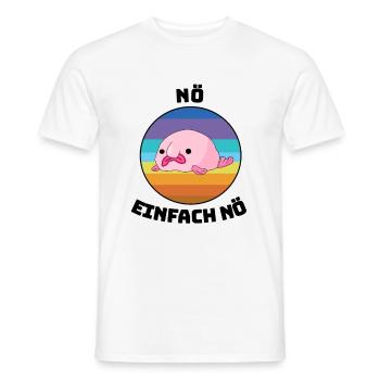 Blobfisch Tauchen Tier Meereskreatur Squad Fisch - Männer T-Shirt - Weiß - Vorne - AI Model Male 178 dark (178cm)