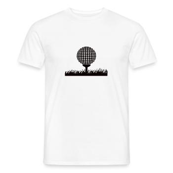 Golfen Golf Golfer Golfball - Männer T-Shirt - Weiß - Vorne - AI Model Male 178 dark (178cm)