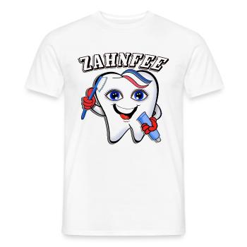 assistante dentaire assistante dentaire fée soins dentaires - T-shirt homme - blanc - Devant - AI Model Male 178 dark (178cm)