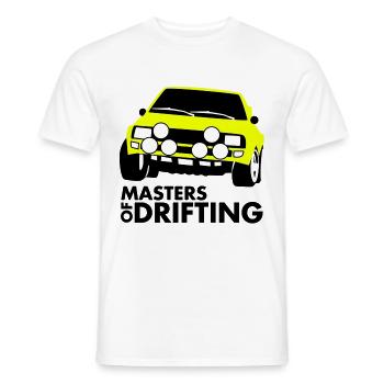 Masters of drifting - Männer T-Shirt - Weiß - Vorne - AI Model Male 178 dark (178cm)