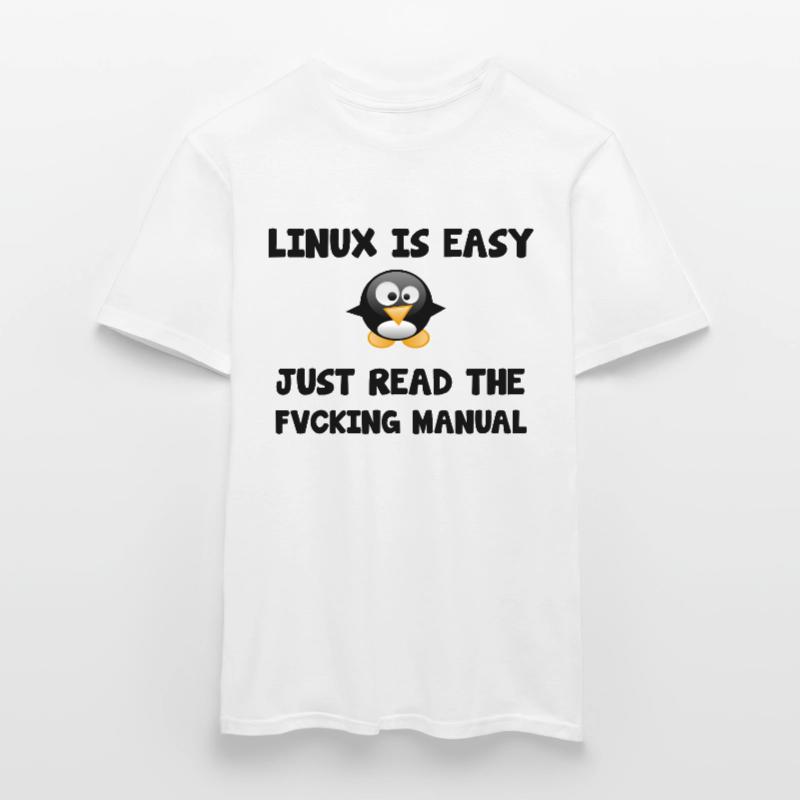 Linux Sysadmin Easy drôle de sort T-shirt homme