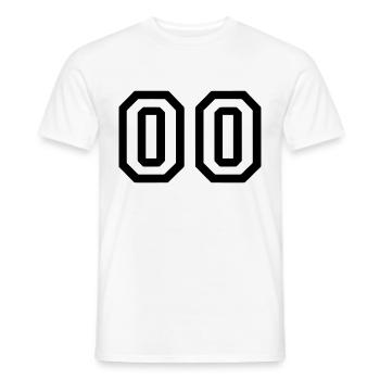 00 - T-shirt homme - blanc - Devant - AI Model Male 178 dark (178cm)