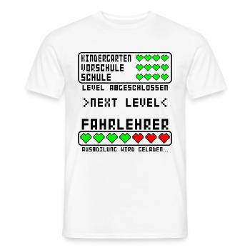 Fahrlehrer Ausbildung neuer Start für Baby Junge - Männer T-Shirt - Weiß - Vorne - AI Model Male 178 dark (178cm)